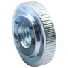 Blue & White Zinc Vertical Knurled Hand-Tightened Round Nut, Single-Layer, Thin, for M3/M4/M5/M6/GB807.