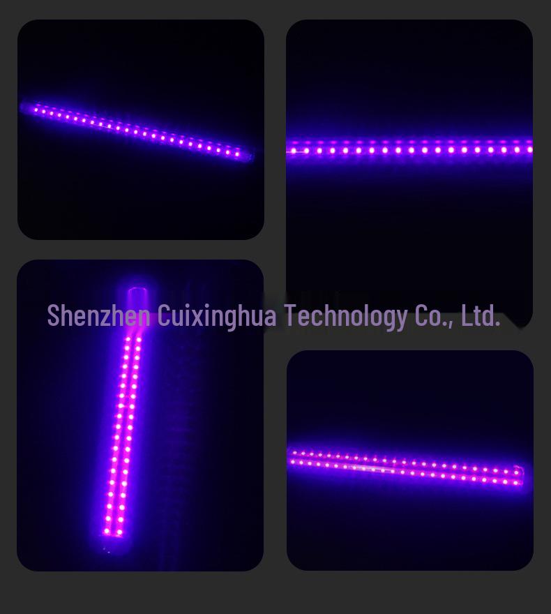 LED UV Purple Light Tube: T5T8 Fluorescent Mural, Disinfection, Curing, Detection Lamp