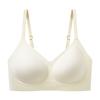 Traceless liquid foundation invisible bra light and breathable underwear women's summer soft support gathering beautiful back fixed cup bra cover
