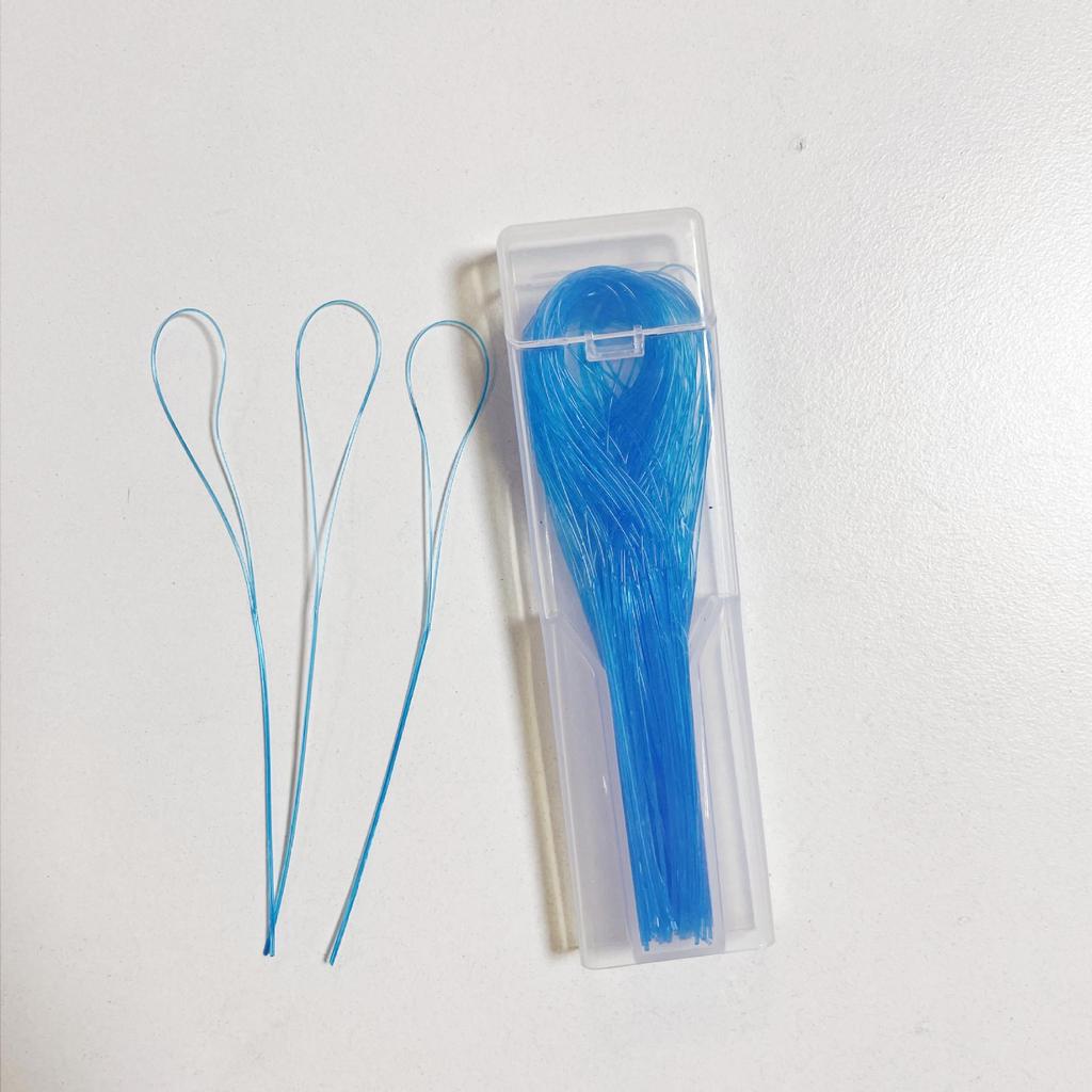 50-Piece Floss Needle Set for Braces, Orthodontic Wire, and Threaders