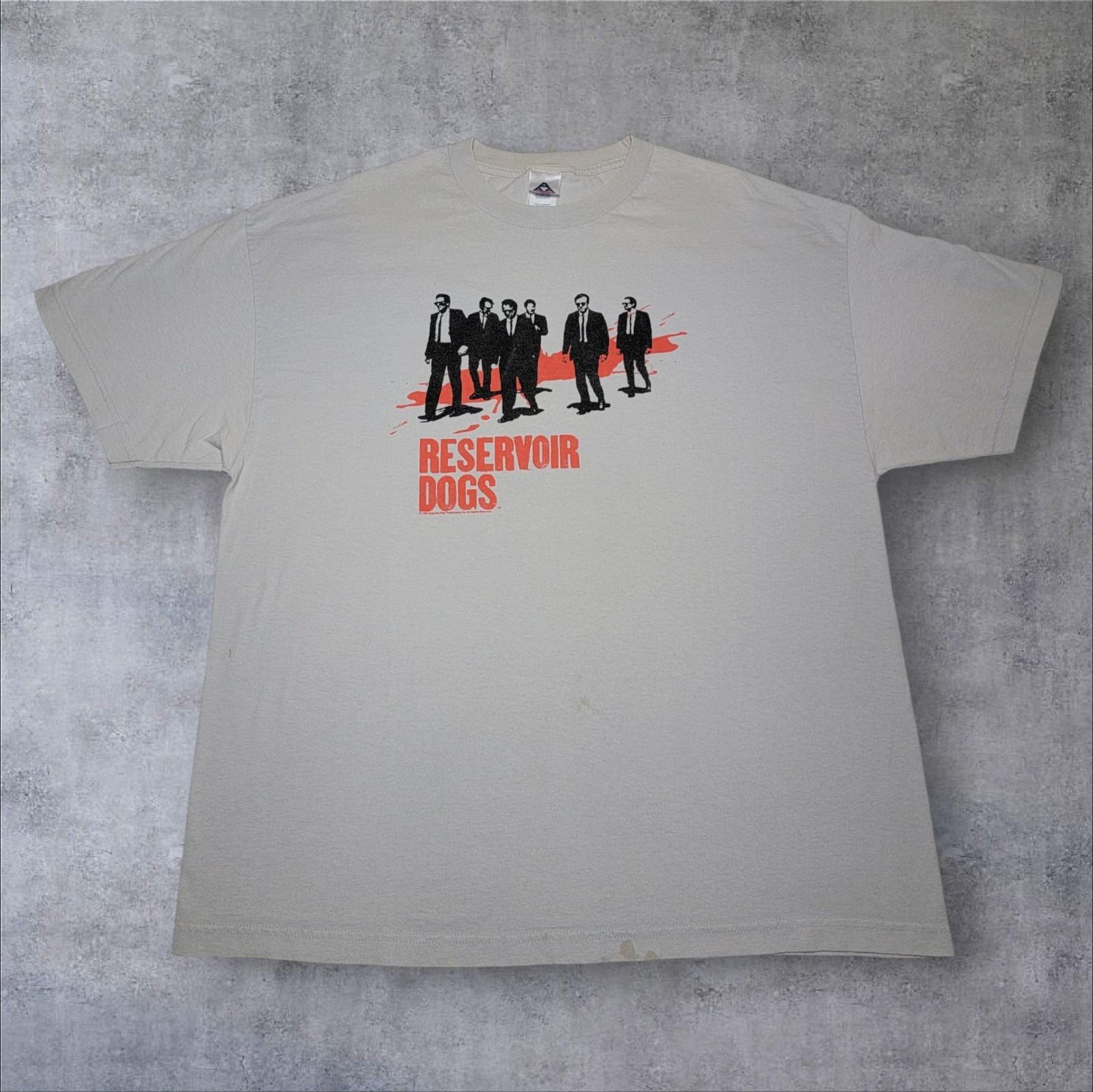 Vintage 90s Reservoir Dogs Movie Promo Tee Shirt Size 2XL XXL Quentin Tarantino Unisex T-Shirt L
