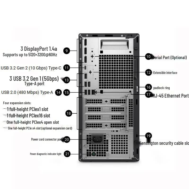 Dell Pro Tower Plus Desktop PC (CN version)