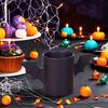 Bat Shaped Ceramic Coffee Cup 12oz Halloween Coffee Mug with Bat Wings Black Water Tea Cups for Office Home