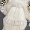 Mesh Multilayer Puff Cake Short Skirt Summer Short High Waist Sexy A-Line Skirt