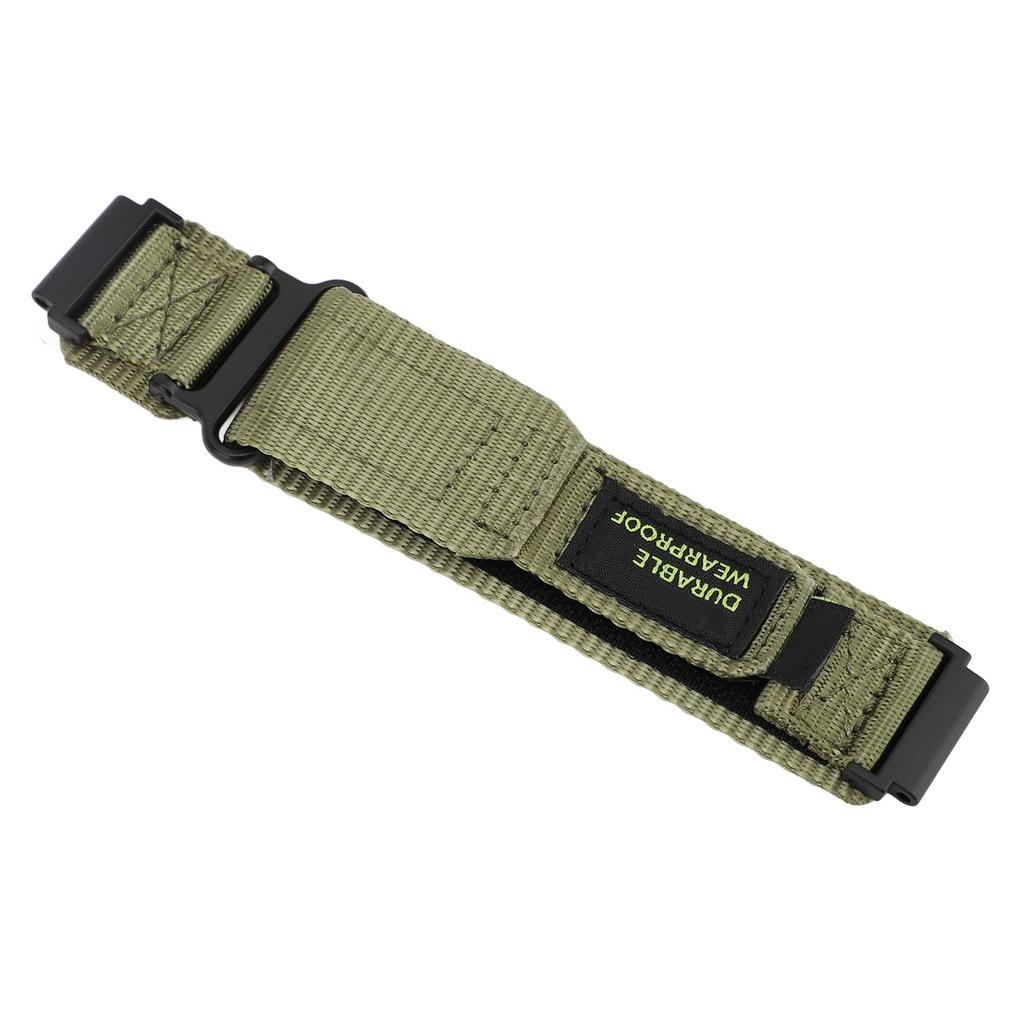 Klockarmband i nylon för Huami T Rex Ultra Smartwatch Kardborrefäste Andningsbart Vävt