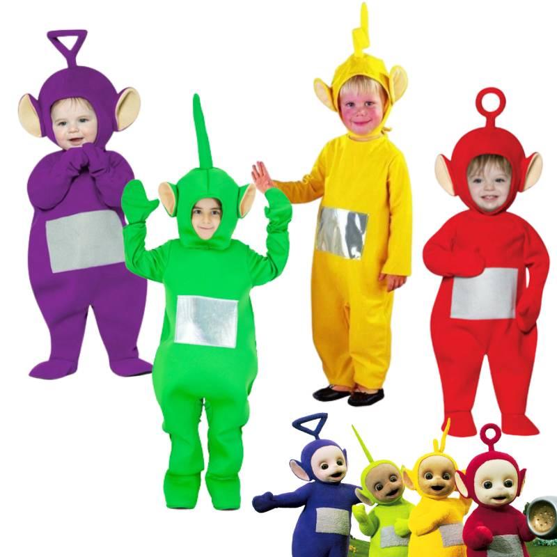 Teletubbies Costume Cosplay Birthday Halloween Party Children Cartoon Bodysuit