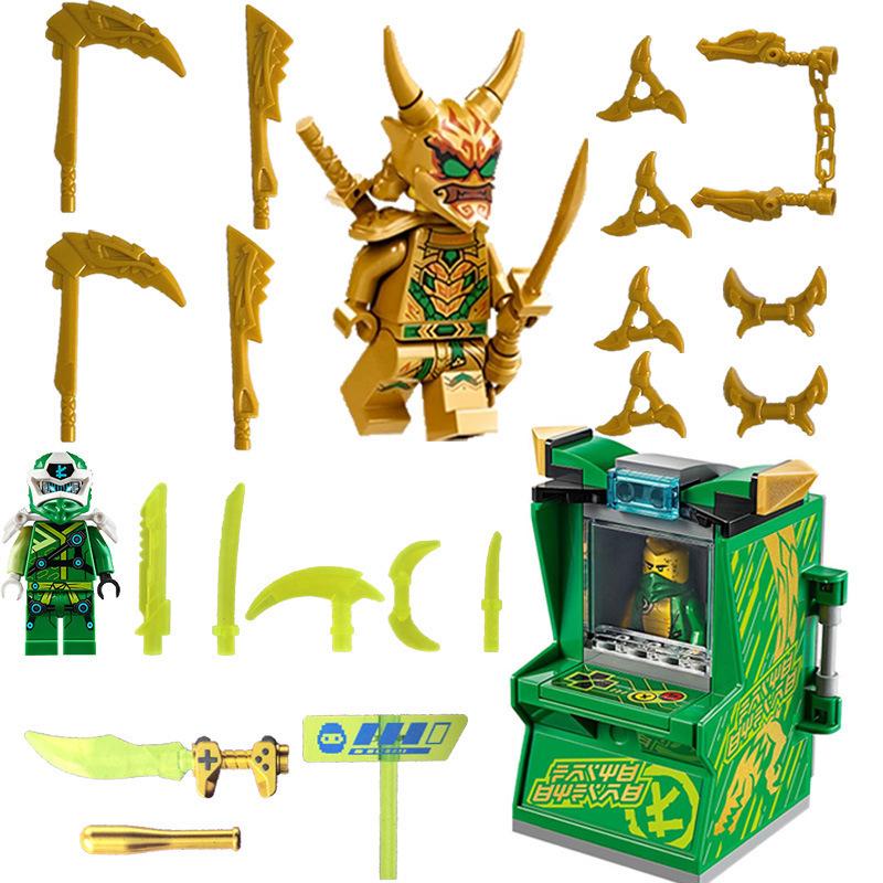 Phantom Ninja Boy Educational Building Blocks - Empire Energy Assembly 1st Street Arcade Toy