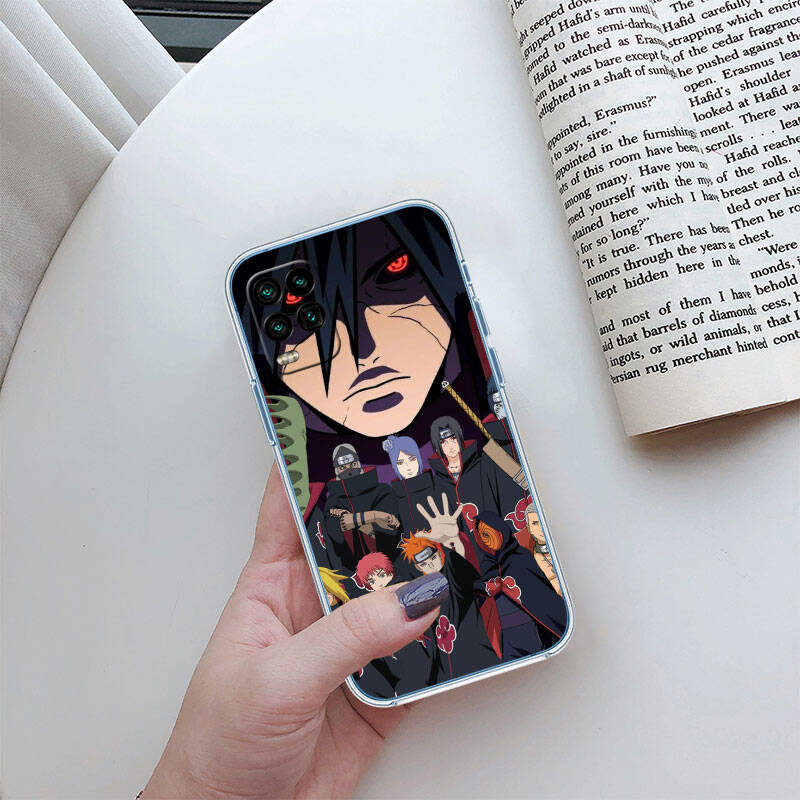 MH96 Naruto Akatsuki Case for Motorola E7 G6 G7 G8 G9 Plus Power Play G10 G20 G04 E30 E40 E22 E20 E13 E15 G22 G23 G05 G75 G35 G55