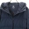UNIQLO seamless Down jacket L Navy Women Used