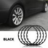 Universal Car 4pcs Vehicle Wheel Rims Edge Protector For Tesla Model 3 Y S X 2017-2026 Car Wheel Guard Rim Protecting Trim Ring