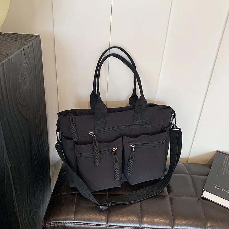 Leisure Nylon Fabric Tote Bag   Fashion Large Capacity Commuting Shoulder Bag/cross-body Bag/travel Bag for Women Handbag