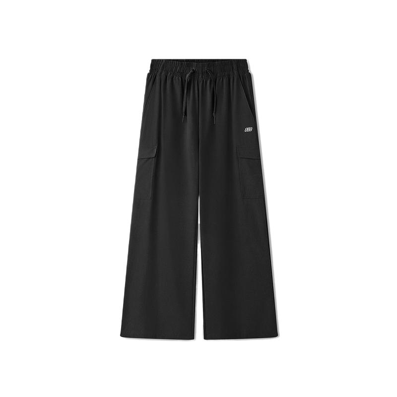 Skechers Woven Lace-Up Breathable Casual Pants Men pants L126M038-0018 S