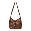 Casual Ladies Hand Bags Designer Luxury Multifunction Handbags Large Capacity Tote Bag Soft Leather Shoulder Bags for Women Sac