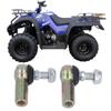 2 Pcs Tie Rod End M10 10mm Sway Bar Ball Joint Set for 50cc 70cc 90cc 110cc 125cc ATV Scooter Karting Motocross