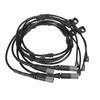4pcs Front Brake Pad Electronic Wear Sensor 34356792567 for BMW X5 2011-16