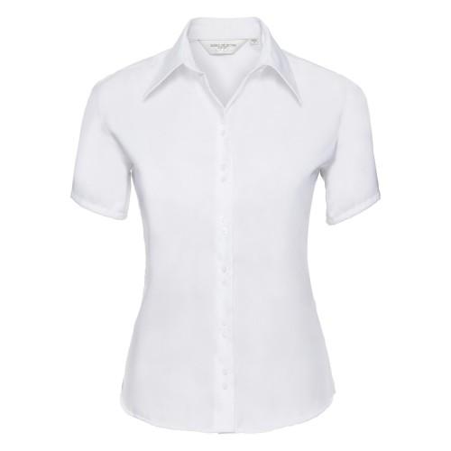 

Russell Collection Ladies/Womens Short Sleeve Ultimate Non-Iron Shirt M