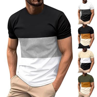 Heren T-shirt, T-shirts met grafische print, tekst, Pool, 3D-print, streetwear, casual, korte mouwen, bedrukte kleding, basic