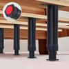 Telescopic Adjustable Bed Beam Support Furniture Legs Load Bearing Non-Slip Noise Reducing Base For Sofas, Bed Frames, Tables