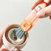 3 In 1 Multifunctional Cleaning Brush Tiny Bottle Cup Lid Detail Brush Straw Cleaner Tools Household Kitchen Cleaning Tool