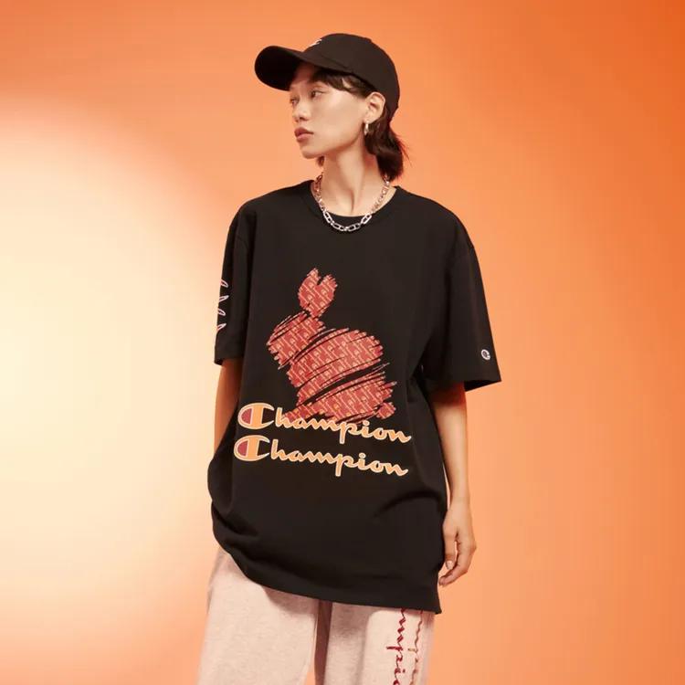 Champion CNY FW22 T Shirt US Version Unisex (Unisex) T-Shirts UM XSS31
