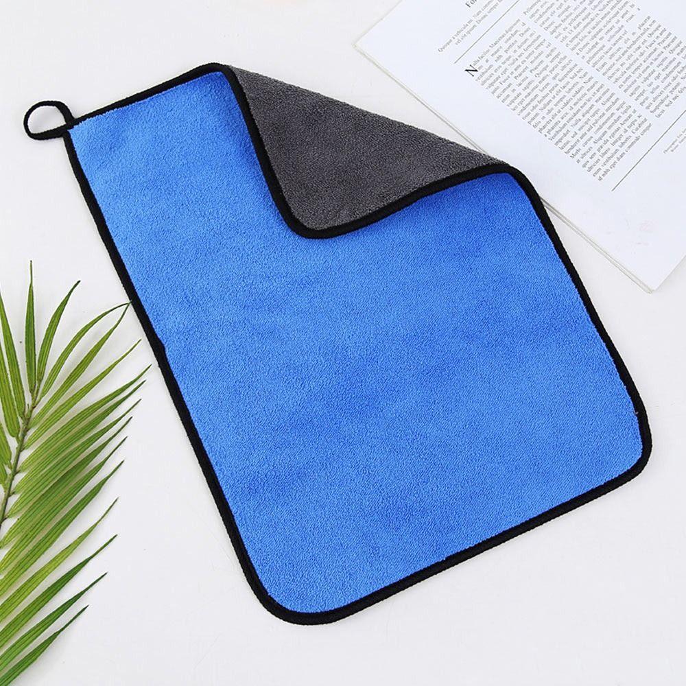 Motorcycle Velvet Car Super Absorbent Car Wash Towel Cleaning Drying Cloth Dishcloth Microfiber Towel