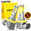 AUXITO 2 Stück CANBUS H8 H11 LED Nebelscheinwerferlampen H9 H16JP 9005 HB3 9006 HB4 3000K Bernstein Gelb LED Tagfahrlicht