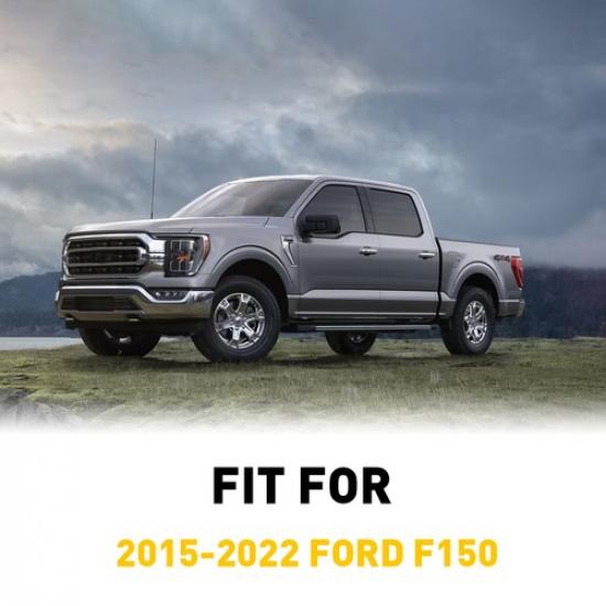 Vänster Höger Bakre Fotstegslock Ände Passar Ford F150 2015 2016 2017 2018 20