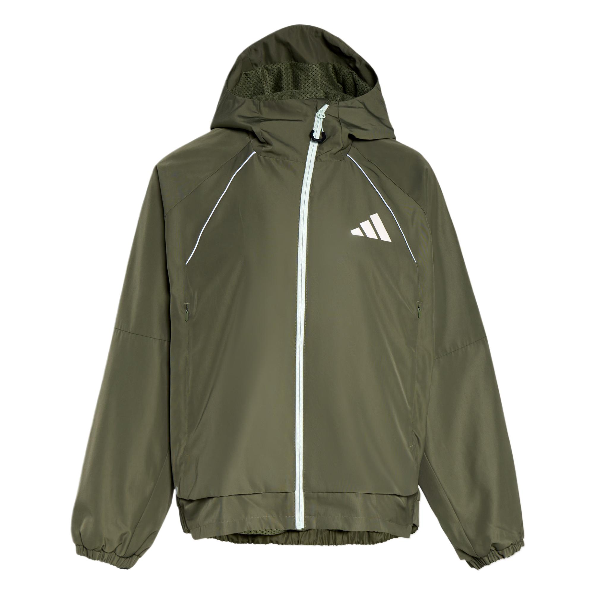 Adidas XPLORIC Jackets Women s Strata Olive Green Hooded Moderate Other KR8392 S