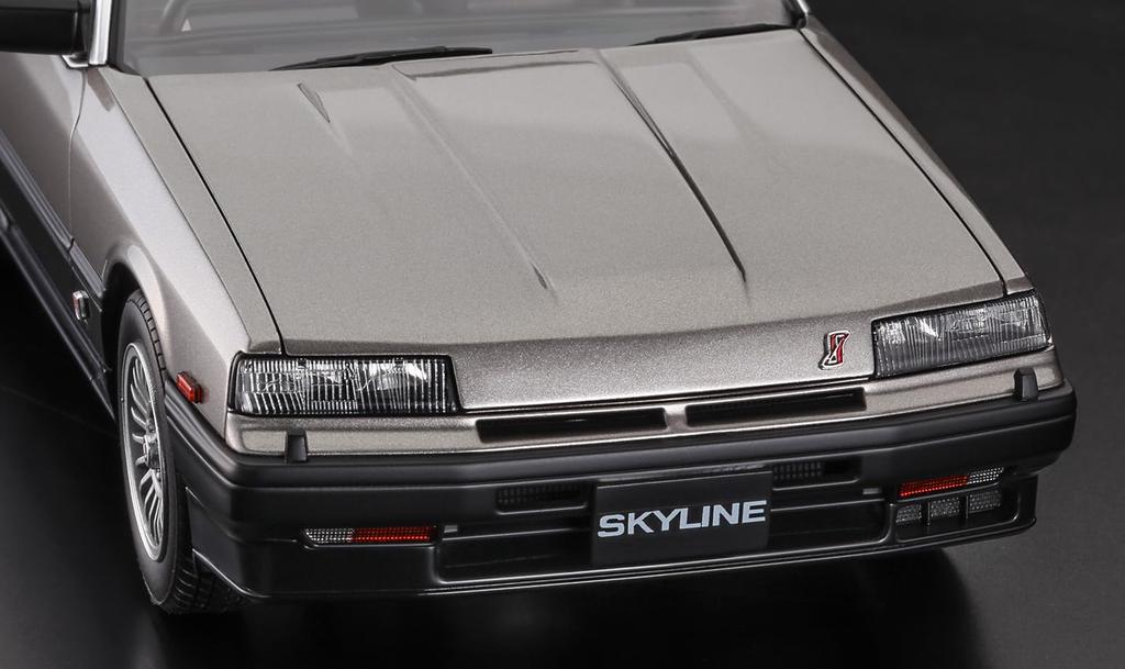 Hasegawa Scale Nissan Skyline 2000 Turbo Intercooler Late Model 1984 Plastic Model Kit HC68 1/24 RS-X (R30)