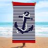 Cartoon Ocean Animal Beach Towel Kids Quick Dry Microfiber Bath Towel Summer Sea Life Pool Swim Sand Free Travel Blanket
