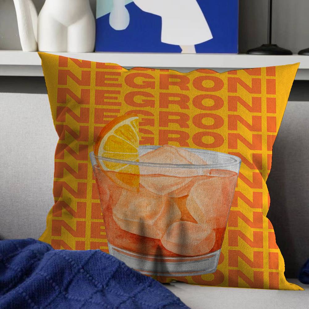Cosmopolitan Pillow Gifts Home Office Furnishings Bedroom Sofa Car Cushion Cover Case 45x45cm