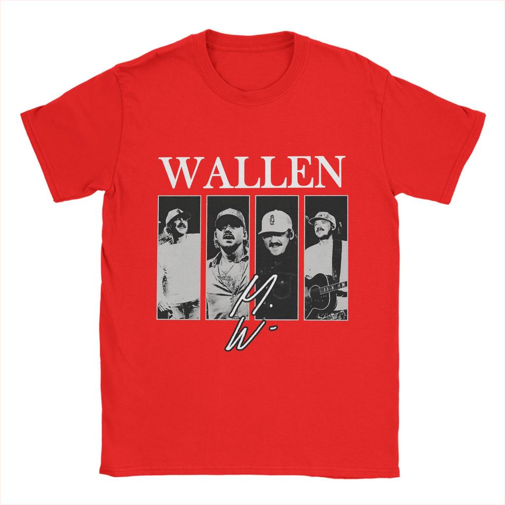 Novelty Morgan Wallen Country Music 2025   T-Shirts Men O Neck Cotton T Shirts  Short Sleeve Tee Shirt Party Clothing