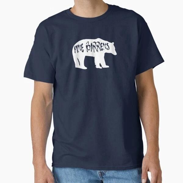 Pine Barrens Bear Classic Tshirt Made In Usaaus Tshirt S2xl S
