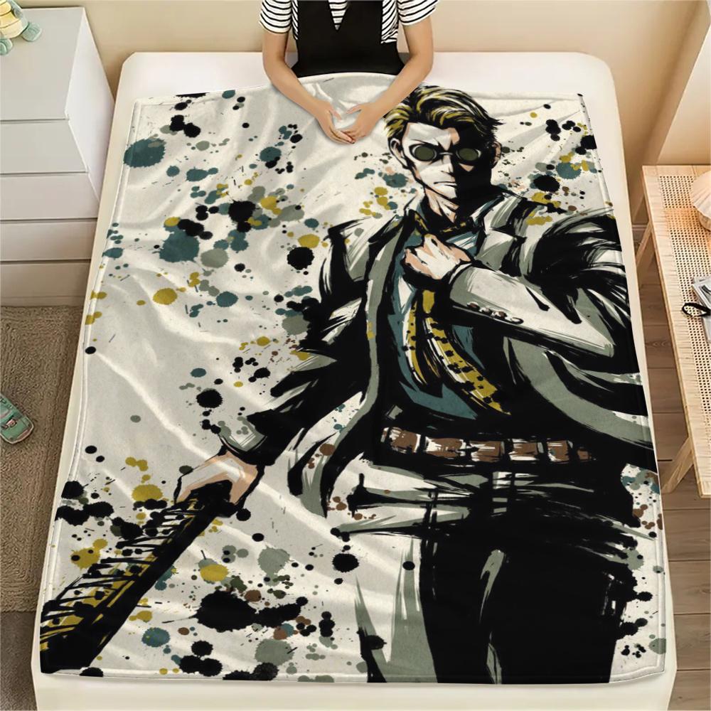

1Pc Jujutsu Kaisen Print Flannel Blanket, High quality Comfortable for All Seasons, Home Decor, Warmth and Comfort, Perfect for Christmas Gifts 80cm x 120cm