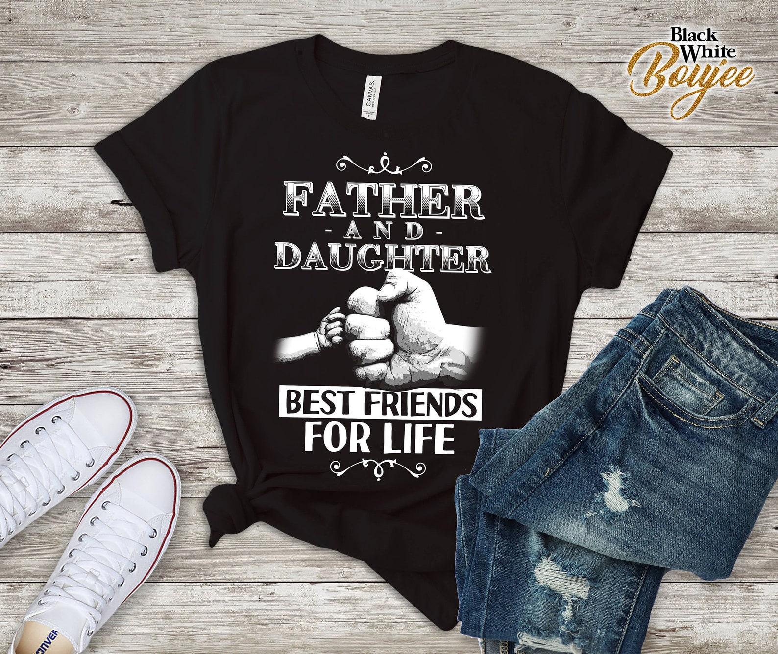 Father And Daughter Best Friends For Life Bump Matching Tees T-Shirt XL