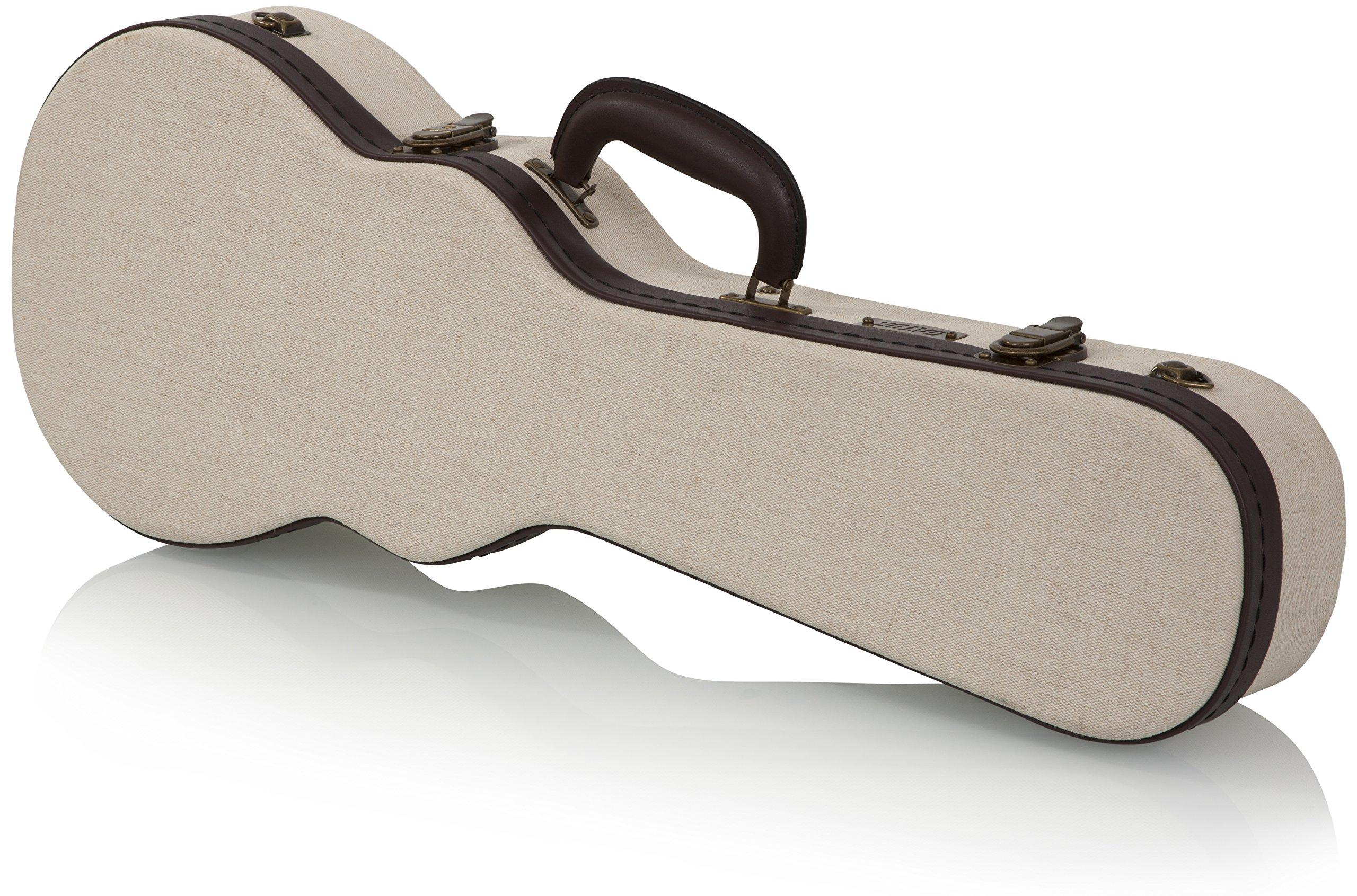 

GATOR Hard case for ukulele Journeyman Series size GW-JM UKE-CON (concert compatible) [] бежевый