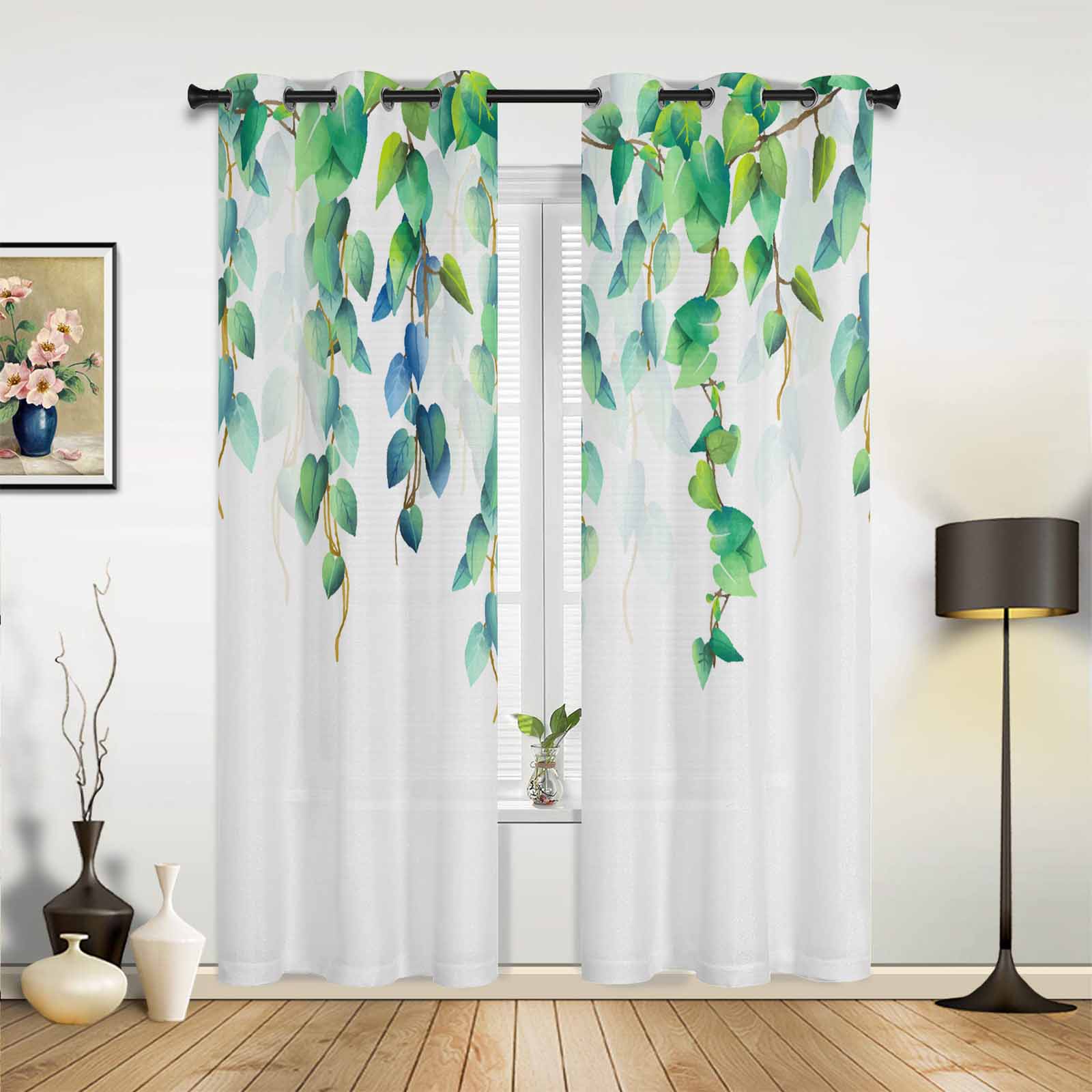 

Градиентный серо-синий узор, красивые роскошные домашние шторы, товары для дома, гостиная, спальня, шторы на заказ 135W x 60H(cm)