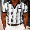 Men's Summer Short-Sleeve Polo Shirt New Summer Men's Top