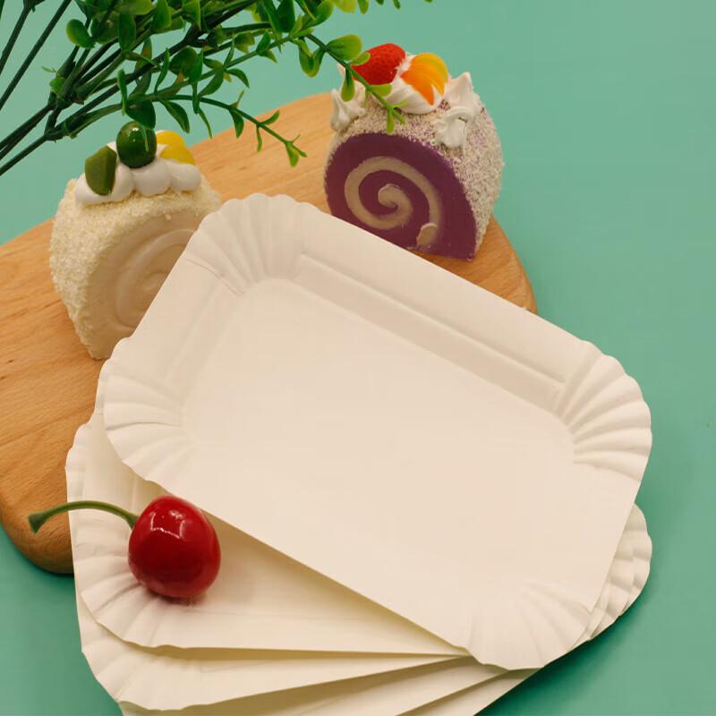 Disposable Rectangular Paper Plates