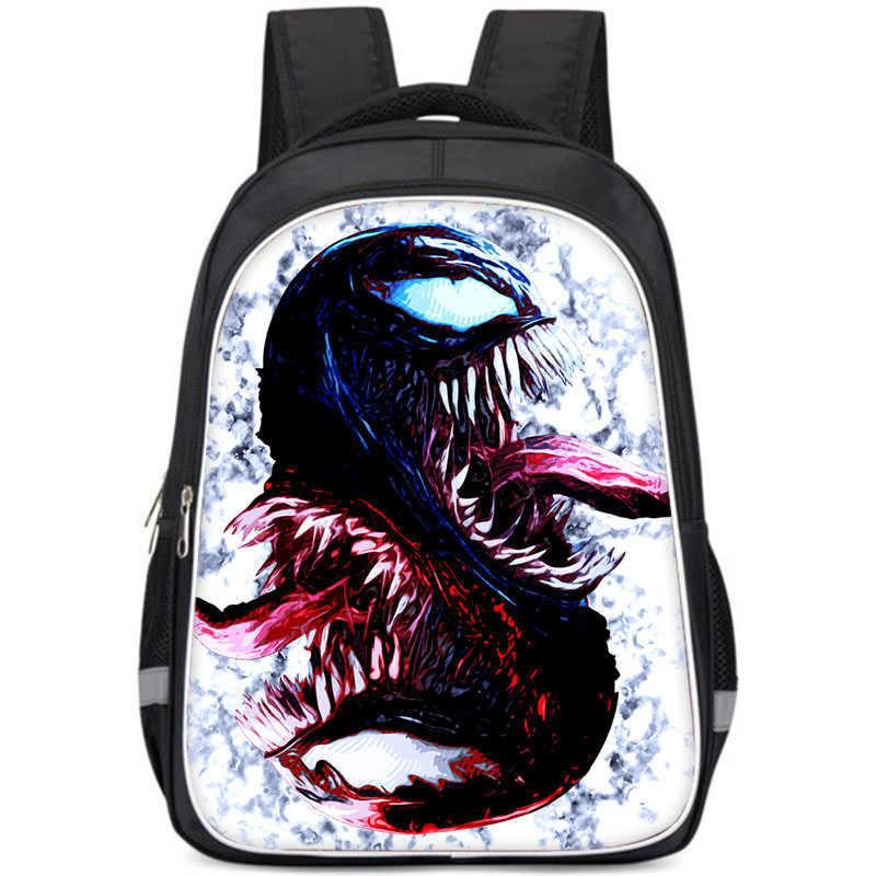 Versatile The Venom Last Dance Cartoon Pattern Backpack For School With High Durability And Comfort