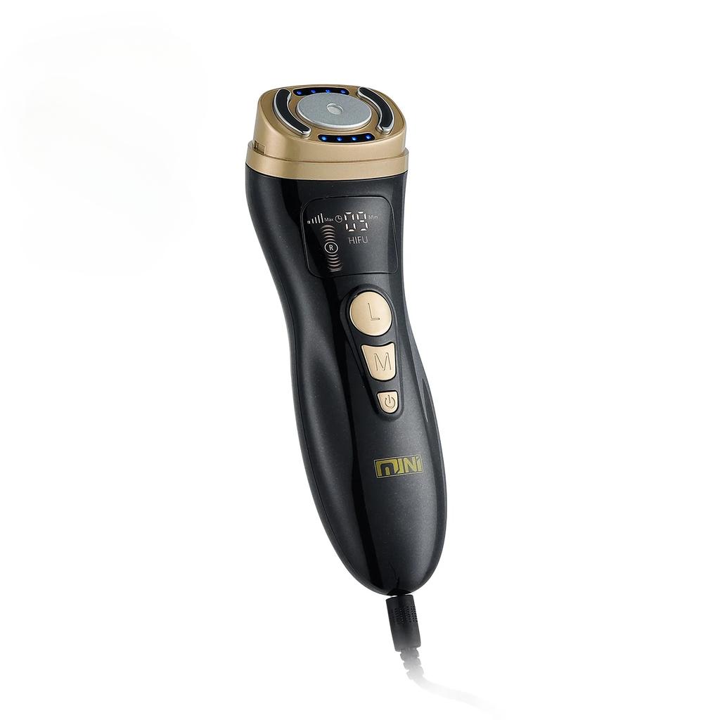 Mini HIFU Machine Ultrasonic RF EMS HIFU Facial Lifting Skin Tightening Device Face Chin Neck Eye Anti Wrinkle Massager Home Use