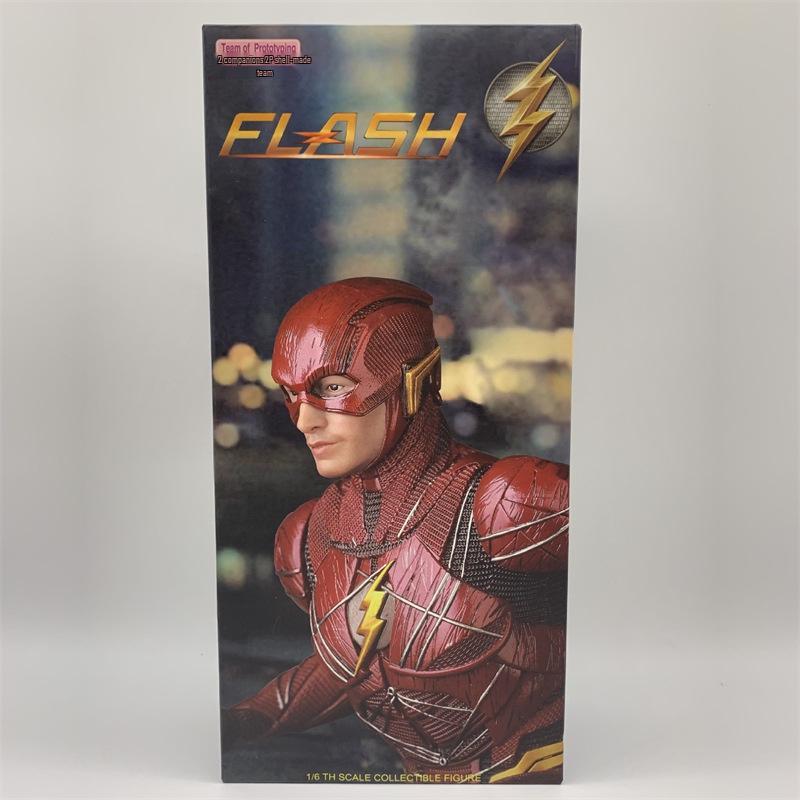 Marvel 1/6 Scale Iron Man MK45 Figure with Color Box - The Flash, Captain Marvel, Thor Edition.