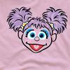 Sesame Street Unisex Adult Abby Cadabby Face T-Shirt