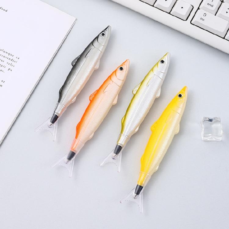 6Pcs Fish Shape Ballpoint Pen 0.5mm Tip Sea Creature Ballpoint Pen Christmas Party Supply for Adult Writing Journaling