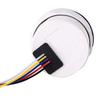 Marine Vessel Trim Tilt Gauge Resistant to Oil Left Side White Dial PC Material for Outboard Engine