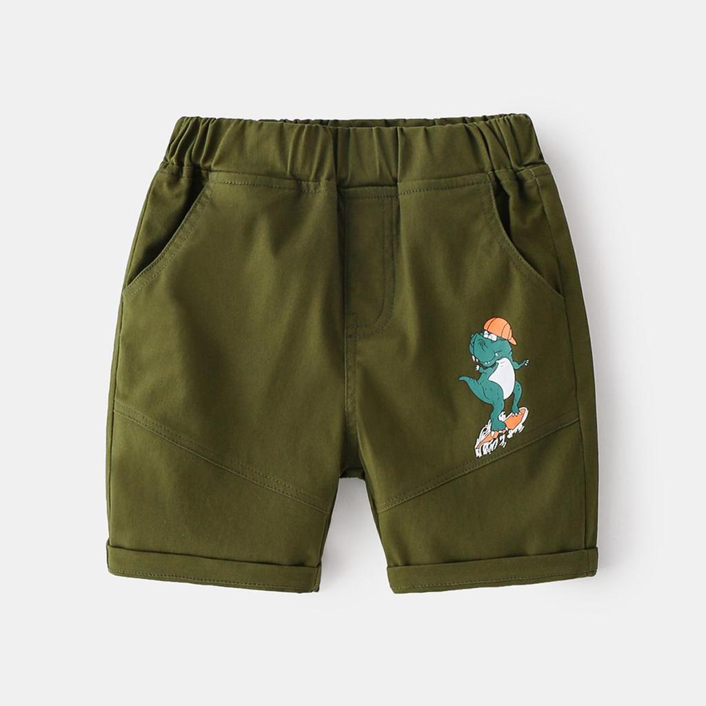 Korean Style Kids Summer 2026 Casual Cargo Shorts for Boys - Versatile, Lightweight, Trendy
