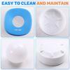 ABBP-Slow Feeder Dog Bowl For Liquid Treats, Anti-Slip With Entertaining Ball, Ideal For Dietary Supplements