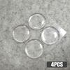 4× 20mm Clear Car Parts Door Lock Keyhole Protector Cover Stickers Accessories
