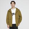 Spring and Autumn New Men's Waterproof Windproof Working Jacket Solid Color Top Jacket Retro Hooded Versatile