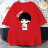 T-shirt JungKook Seven Harajuku Esthétique Amusant Kawaii Manches Courtes Unisexe Décontracté Sport Imprimé T-shirt vêtements pour femmes